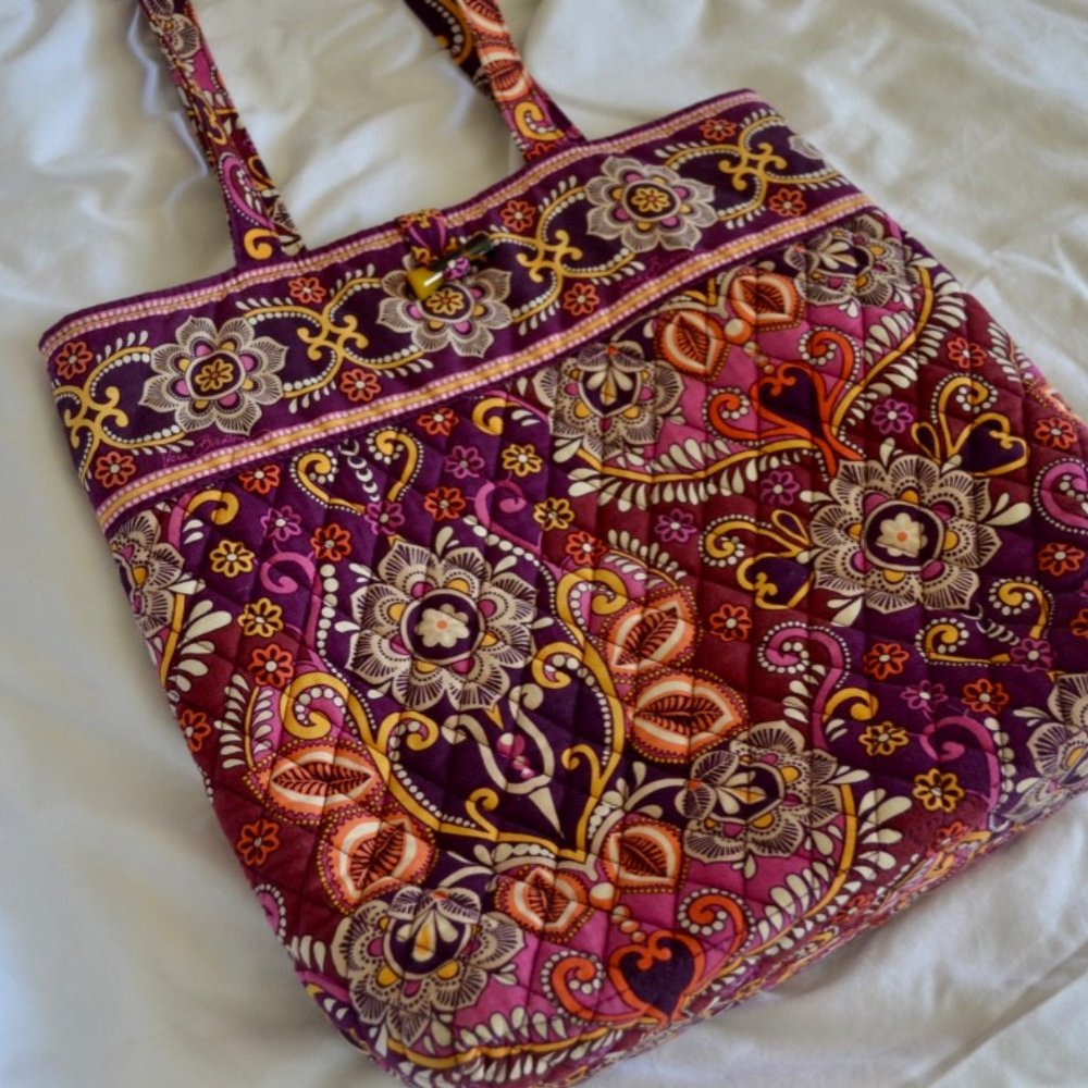 Vera Bradly Safari Sunset Tote Bag